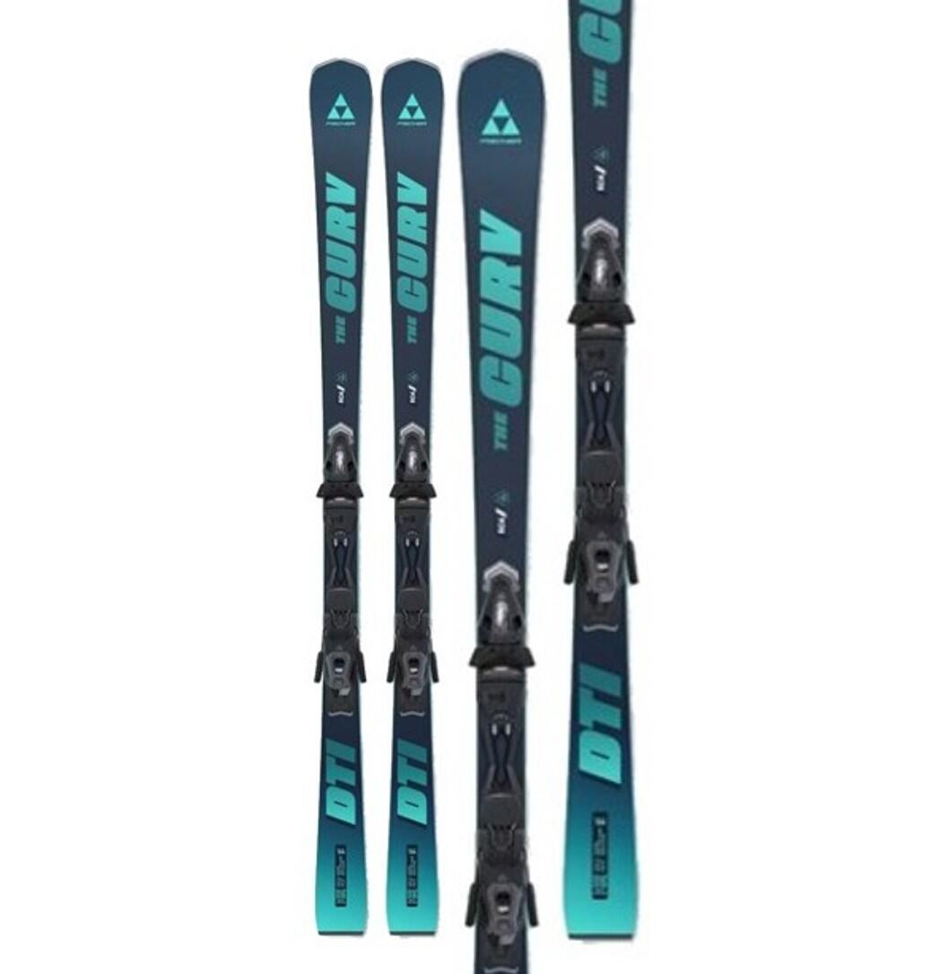 FISCHER Fischer The Curv DTI Skiset 2025 blue 2/5