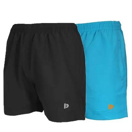 2-Pack Donnay Heren korte Sport/zwembroek Toon