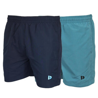 2-pack donnay heren korte sport/zwembroek toon