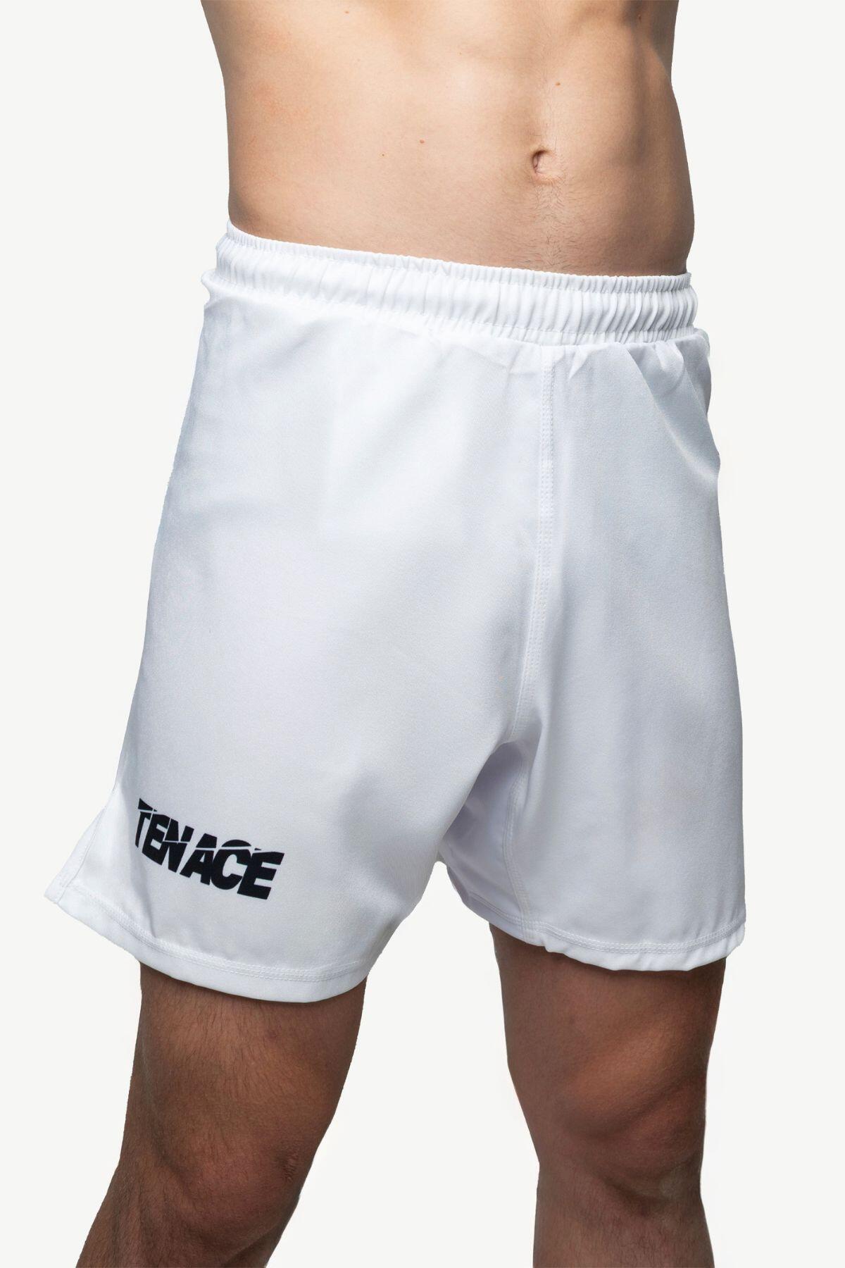 Tenace Calções sem velcro para MMA, BJJ e Grappling - Branco 1/5