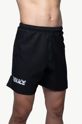 Tenace - Short sans velcro pour MMA, BJJ, grappling - Noir