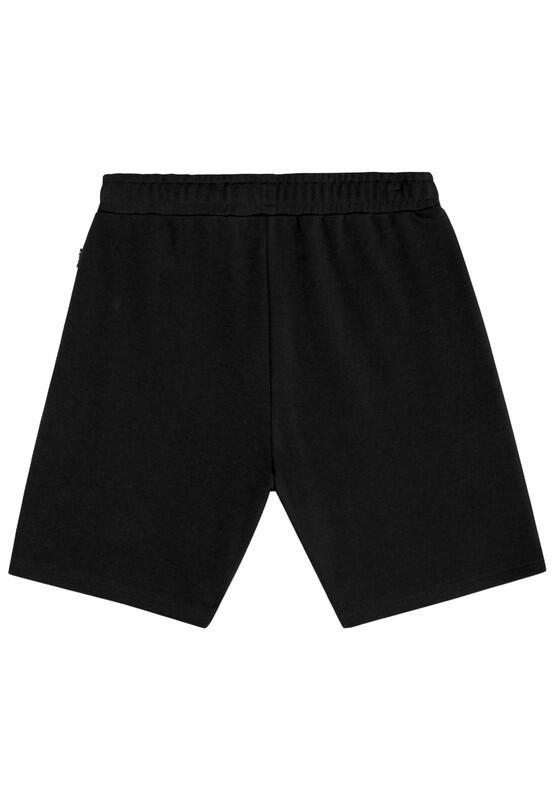 Pantaloncini Uomo Fila Valsera Sweat Shorts Cotone Regular Fit Nero S 2/2