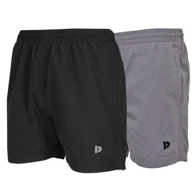 2-pack donnay heren korte sport/zwembroek toon