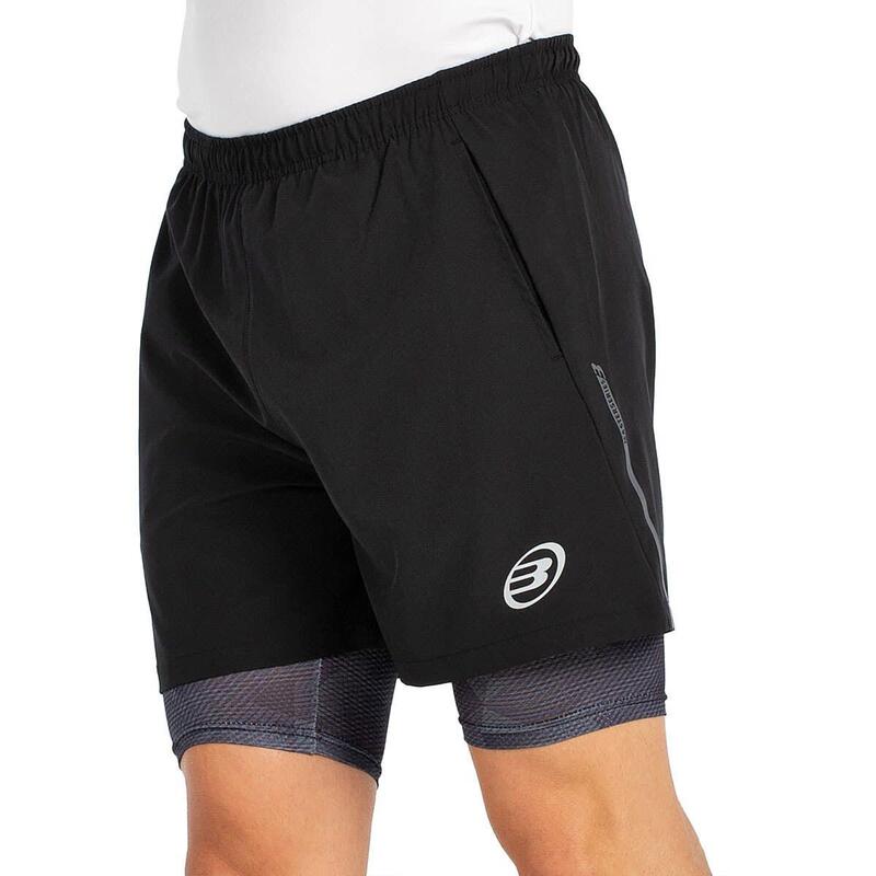 Bullpadel Șort Manzan Negru XL
