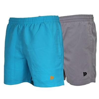 2-pack donnay heren korte sport/zwembroek toon
