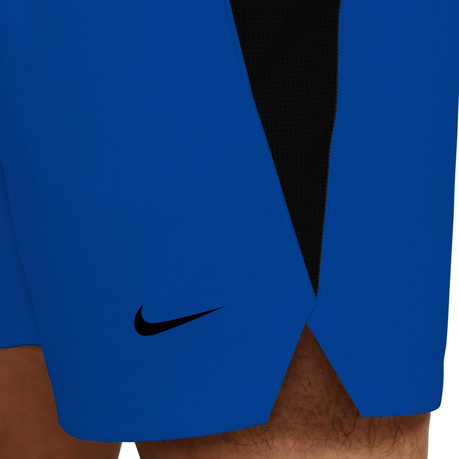 Nike Swim Contend Solid Essentials 5" Volley  Blu-Nero M 5/6
