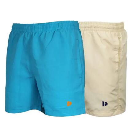 2-Pack Donnay Heren korte Sport/zwembroek Toon