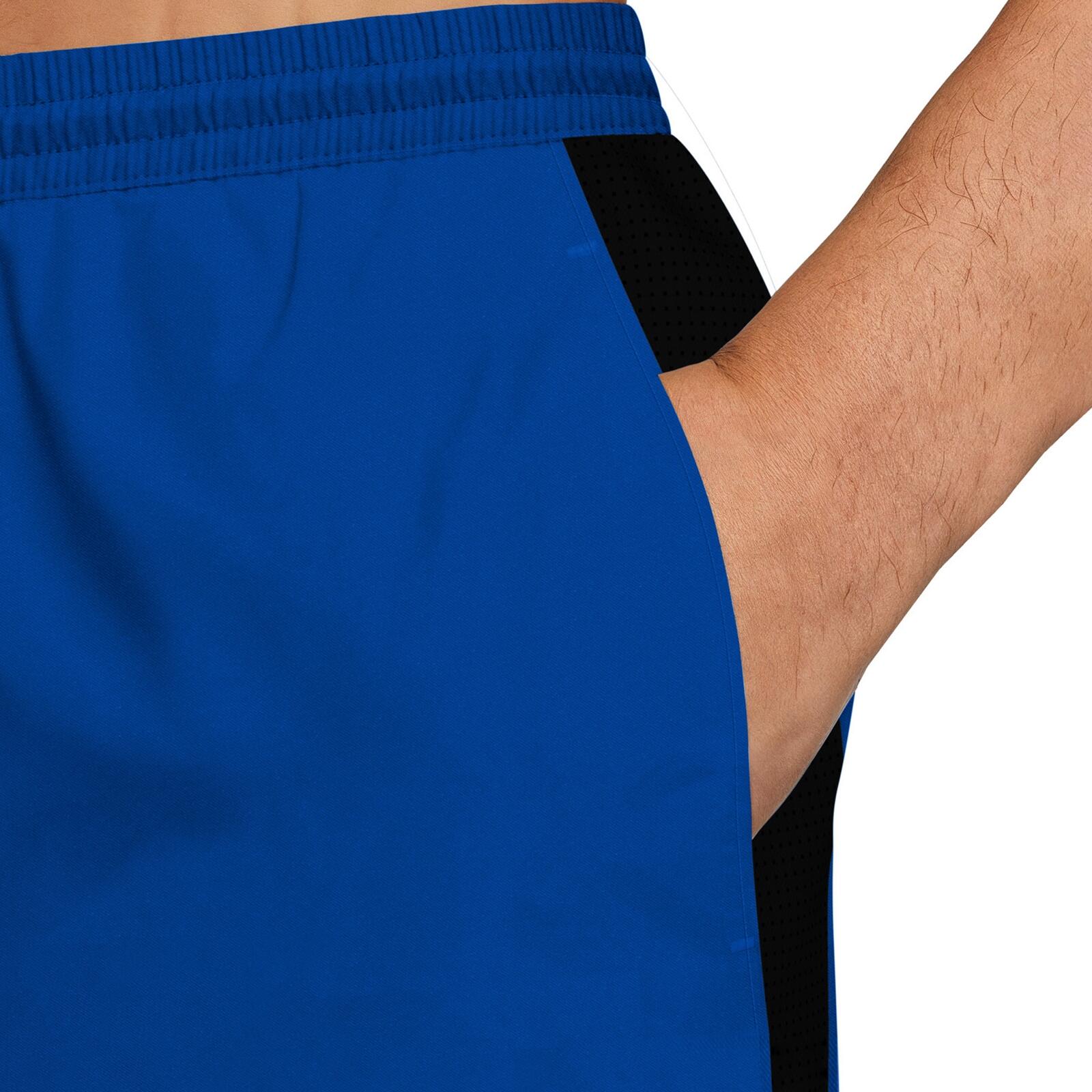 Nike Swim Contend Solid Essentials 5" Volley  Blu-Nero M 4/6