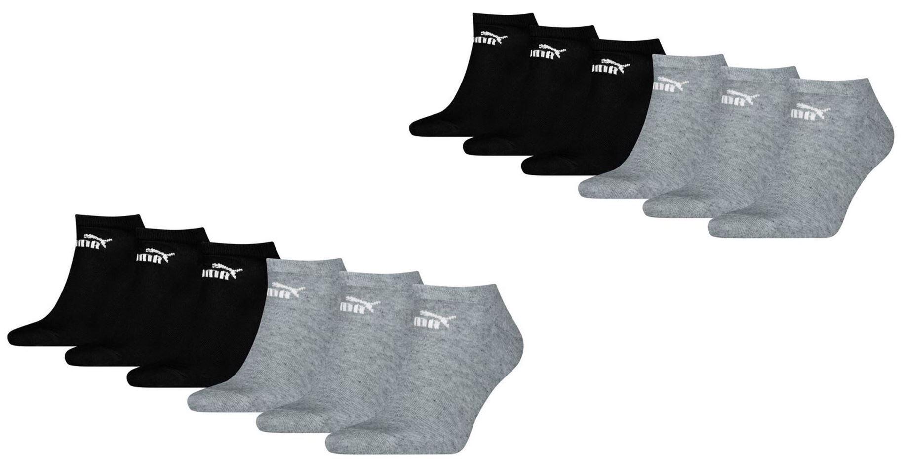 PUMA Puma ELEMENTS Sneakers Socken 12-Pack  Black/Grey 1/7
