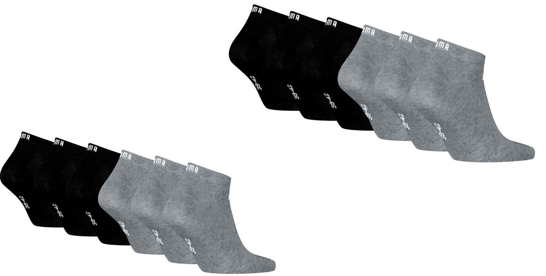 PUMA Puma ELEMENTS Sneakers Socken 12-Pack  Black/Grey 2/7