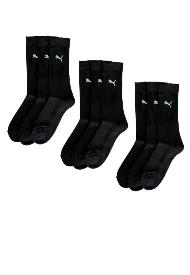 PUMA Puma Sportsocken Regular Crew Socken Sport 9-Pack schwarz 4.0 2/4