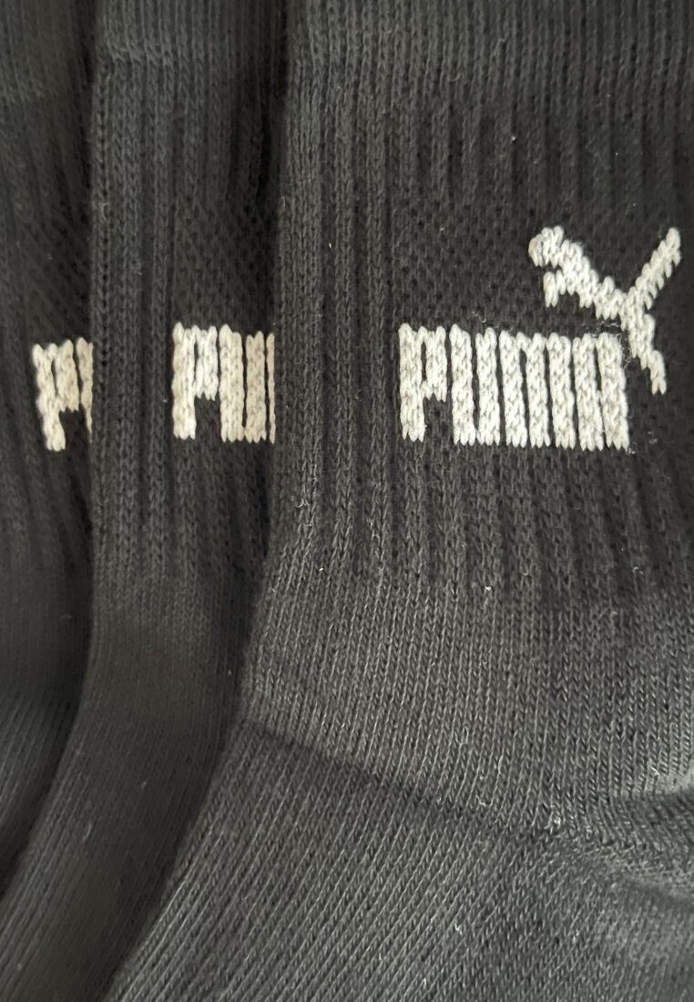 PUMA Puma ELEMENTS Short Crew Sportsocken 6-Pack schwarz 3/4