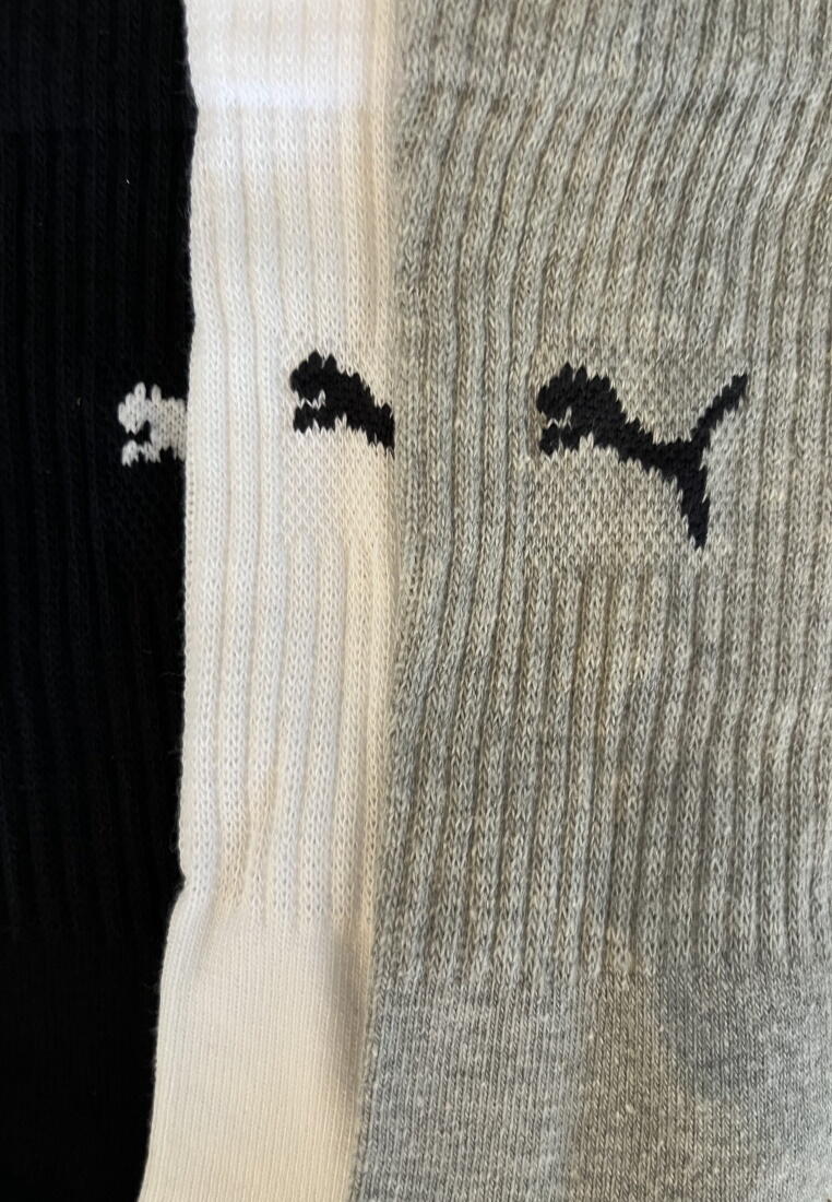 PUMA Puma Sportsocken Regular Crew Socken Sport 12-Pack multi 3/4