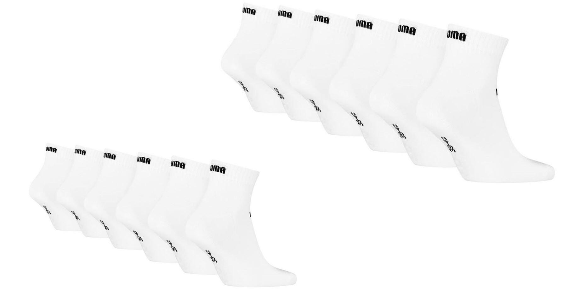 PUMA Puma ELEMENTS Quarter Socken 12-Pack weiß 2/5