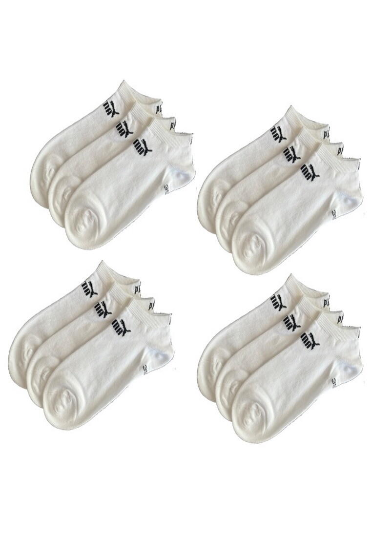 PUMA Puma ELEMENTS Quarter Socken 12-Pack weiß 2/4