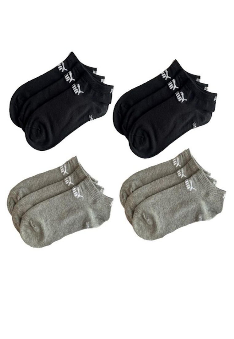 PUMA Puma ELEMENTS Sneakers Socken 12-Pack  Black/Grey 7/7