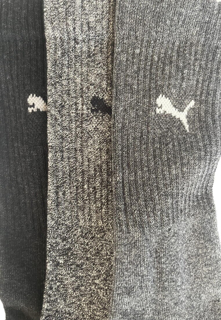 PUMA Puma Sportsocken Short Crew Socken Sport 6-Pack grau mix 4/4