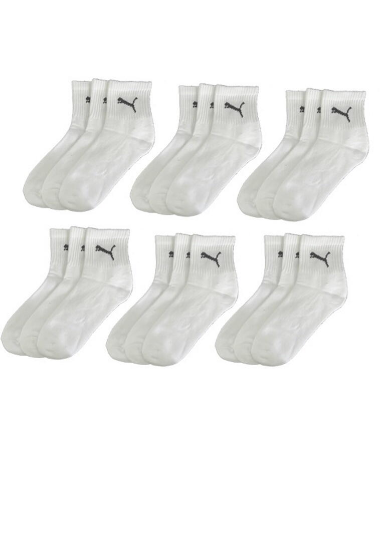 PUMA Puma Sportsocken Short Crew Socken Sport 18-Pack weiß 4/4
