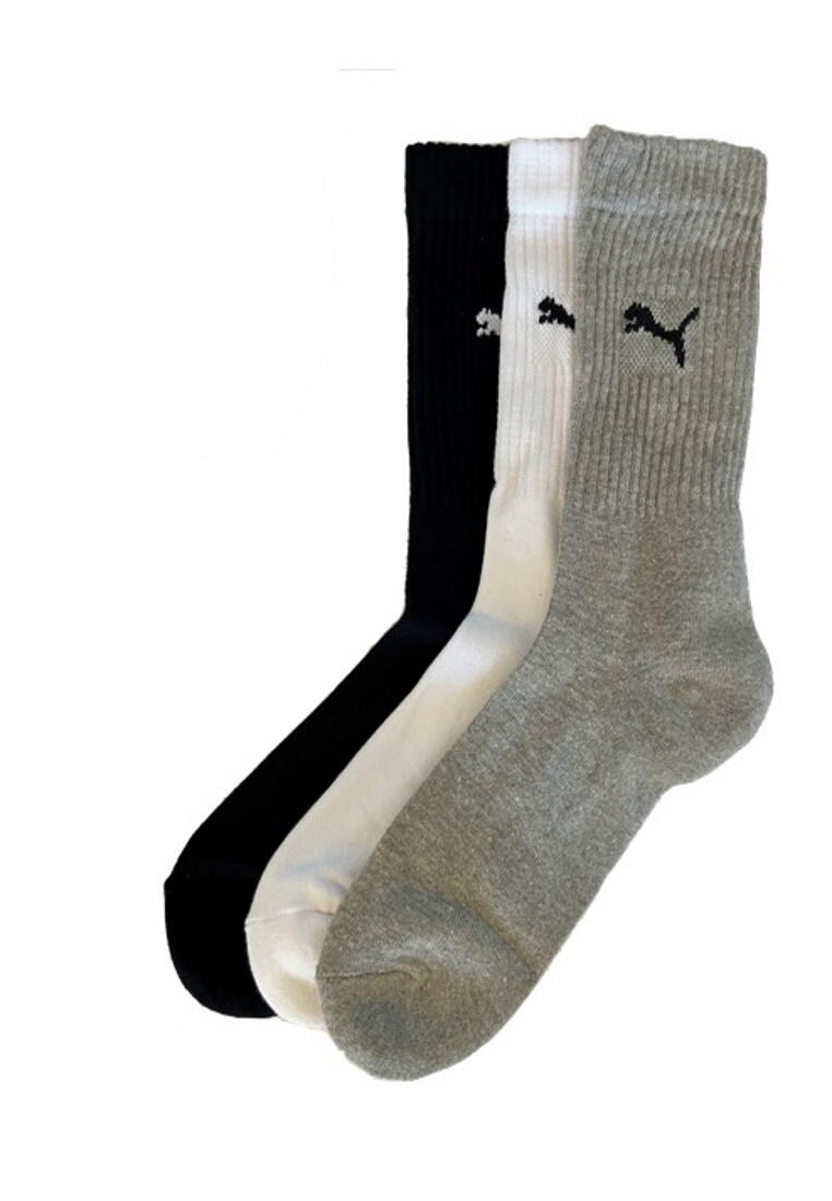 PUMA Puma Sportsocken Regular Crew Socken Sport 3-Pack multi 2.0 4/4