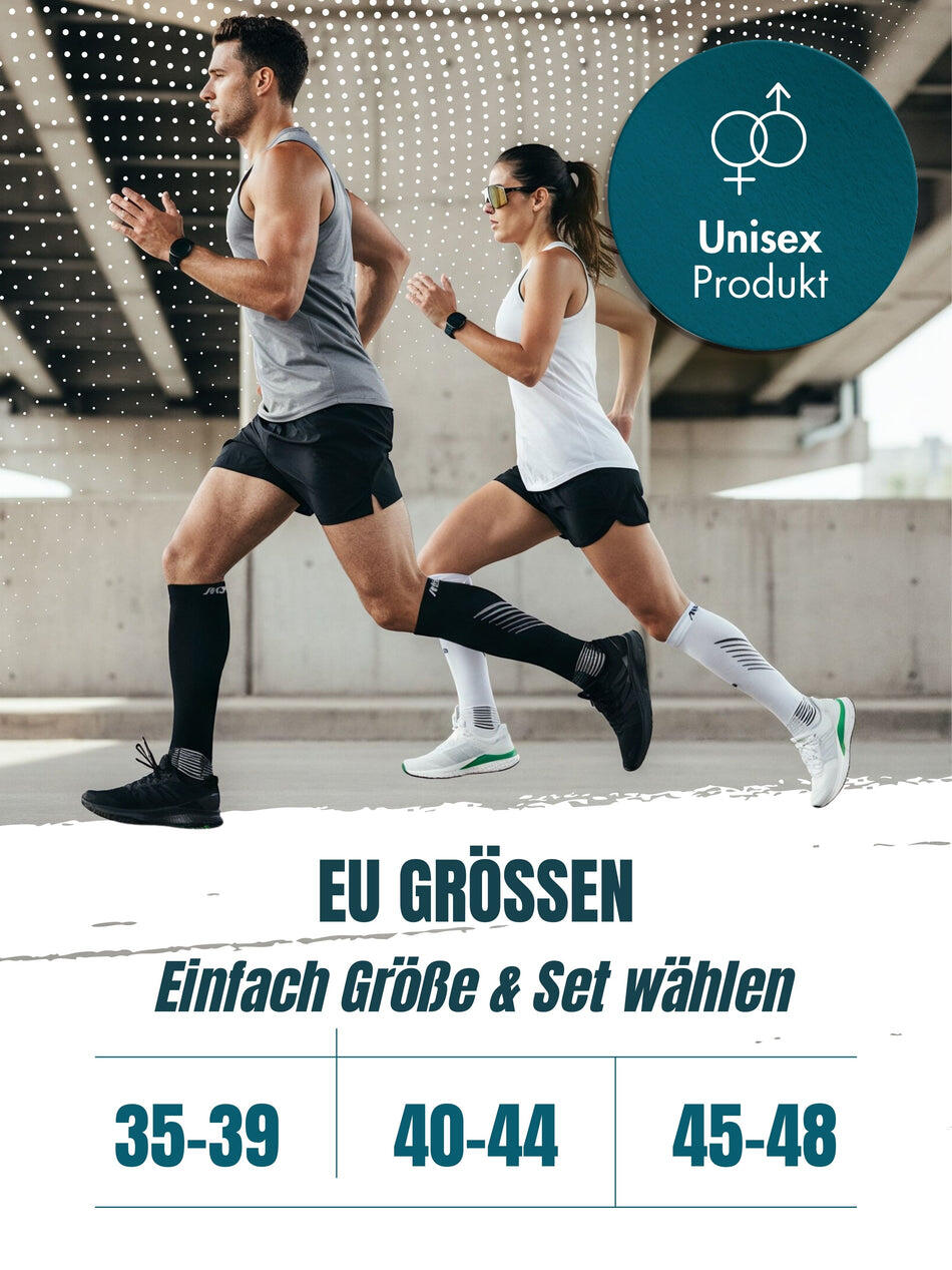 Momevo Bambus Kompressionsstrümpfe 2er-Set 6/7