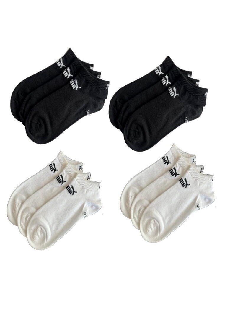 PUMA Puma ELEMENTS Sneakers Socken 12-Pack White/black 3/5