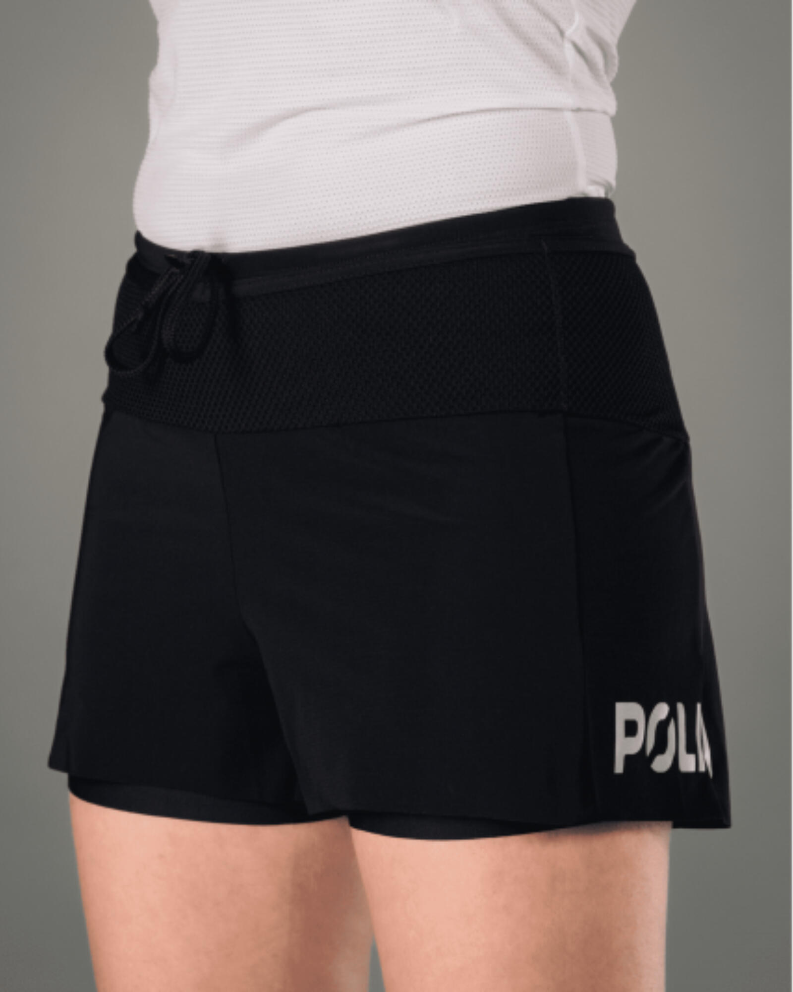 Dames trailshort VIOLETTE BLACK EDITION 2/6
