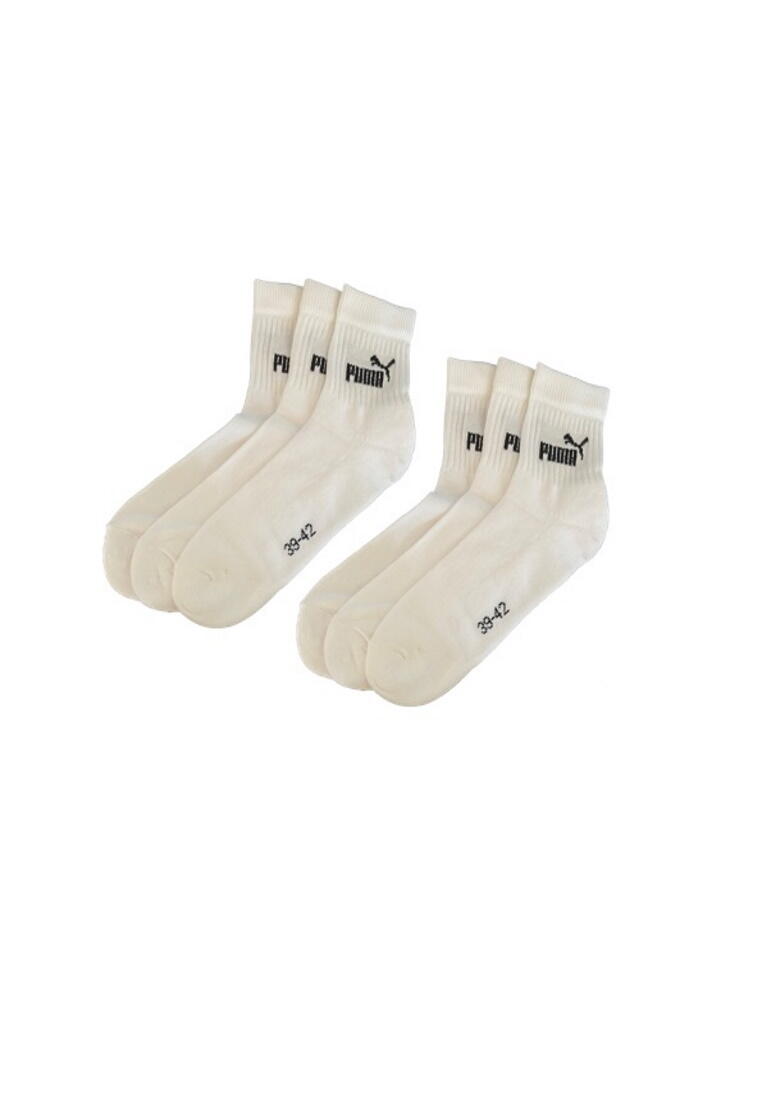 PUMA Puma ELEMENTS Short Crew Sportsocken 6-Pack weiß 4/4
