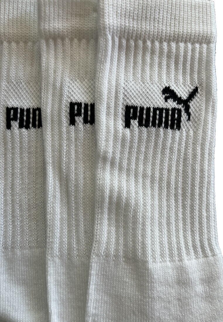PUMA Puma ELEMENTS Sportcrew Socken 6-Pack black/white 3/5