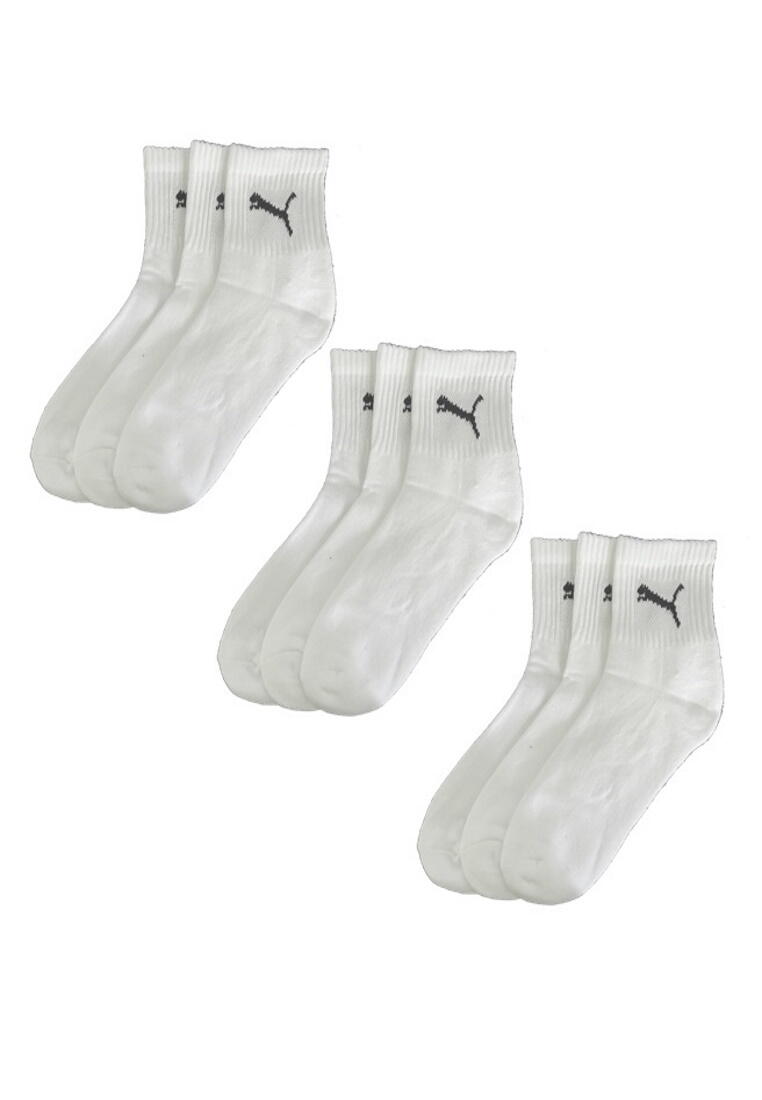 PUMA Puma Sportsocken Short Crew Socken Sport 9-Pack weiß 4/4