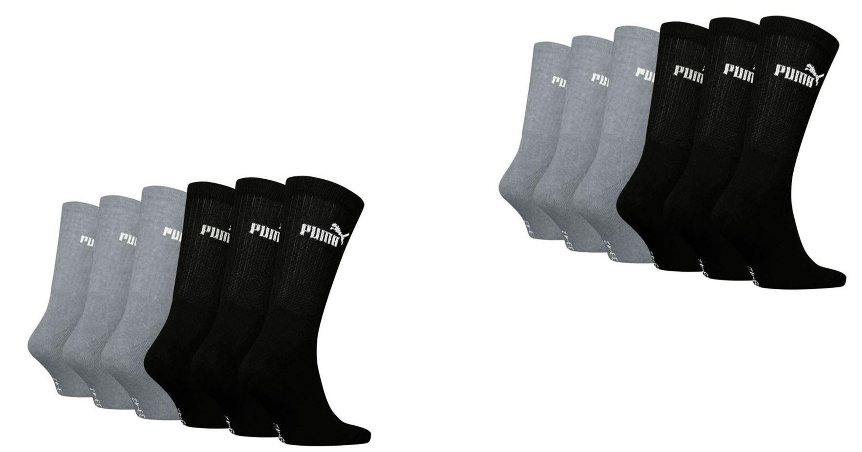 PUMA Puma ELEMENTS Sportcrew Socken 12-Pack black/grey 2/5