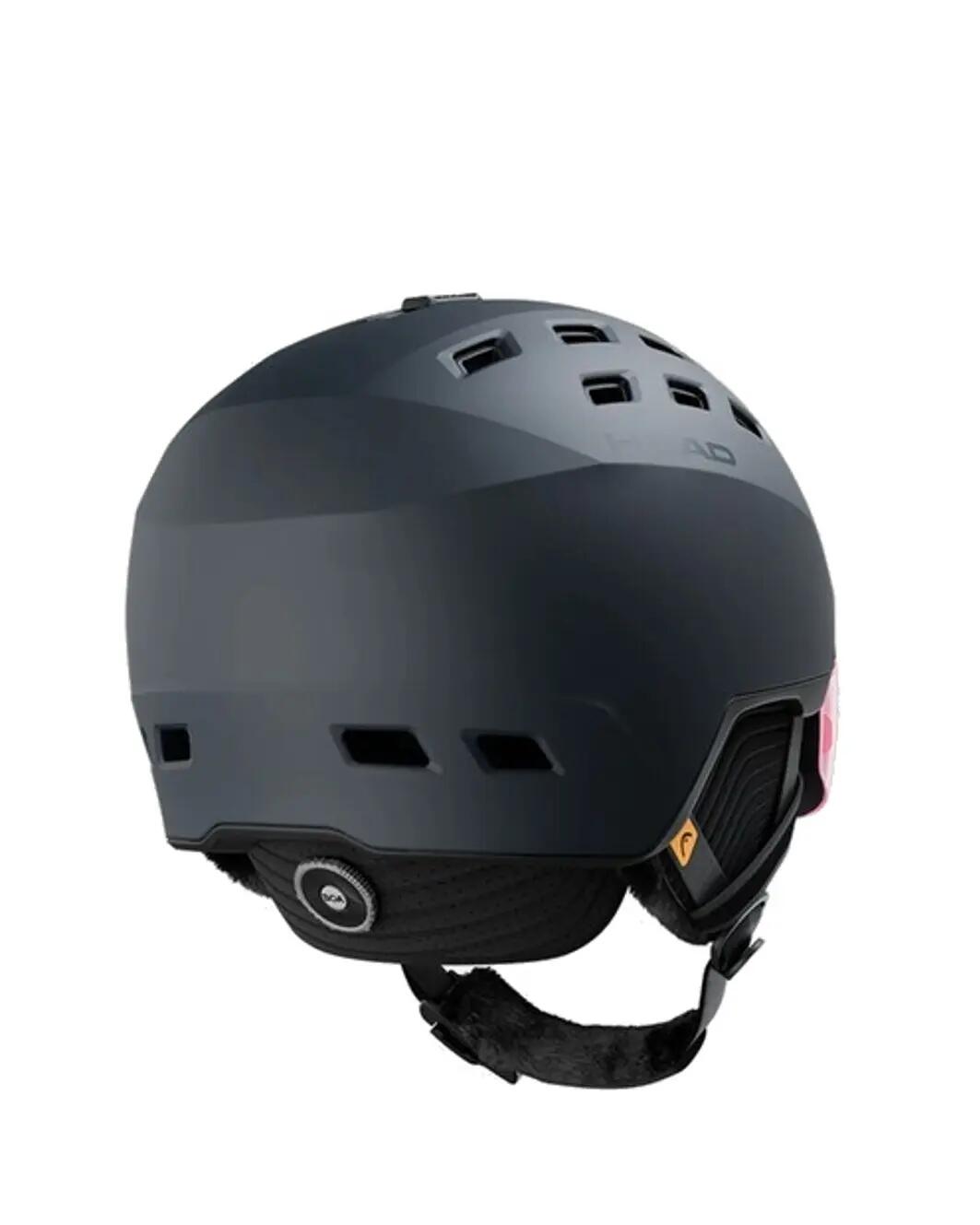 HEAD Head Wintersporthelm Radar Photo Skihelm mit Visier Black 2/4