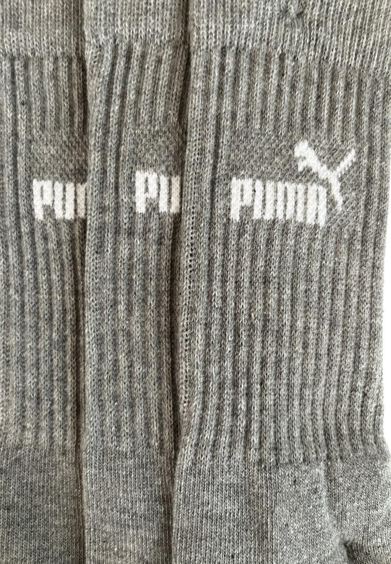 PUMA Puma ELEMENTS Sportcrew Socken 12-Pack black/grey 4/5