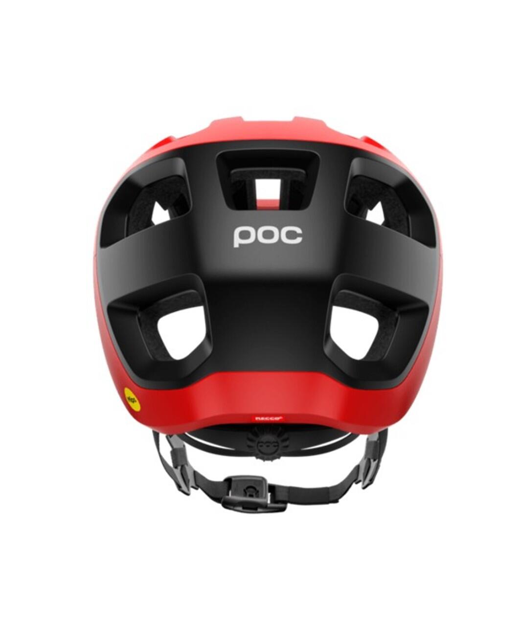 POC POC Fahrradhelm Cularis MTB Prismane Red Matt / Uranium Black Matt 2/3