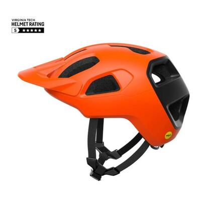 POC POC Fahrradhelm Cularis MTB Fluorescent Orange Matt / Uranium Black Matt