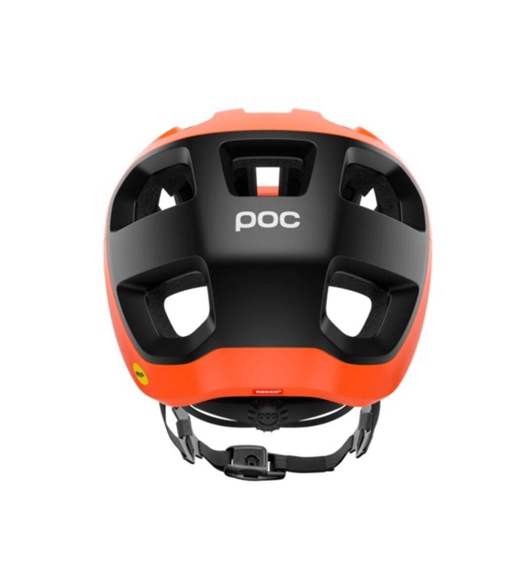 POC POC Fahrradhelm Cularis MTB Fluorescent Orange Matt / Uranium Black Matt 3/3