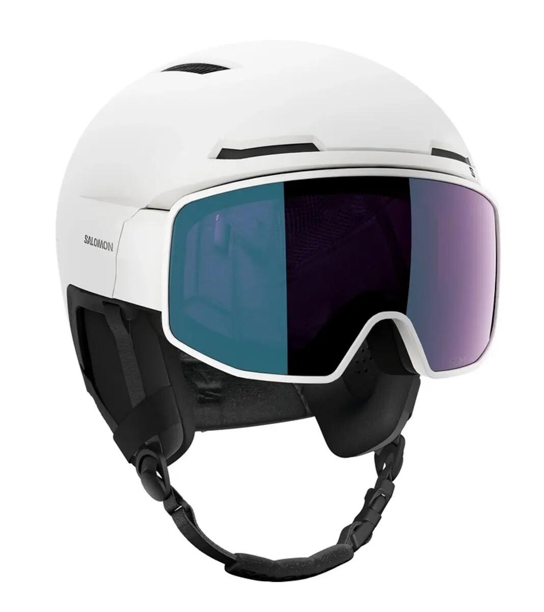 SALOMON Salomon Wintersporthelm Driver Pro Sigphoto MIPS White 3/4