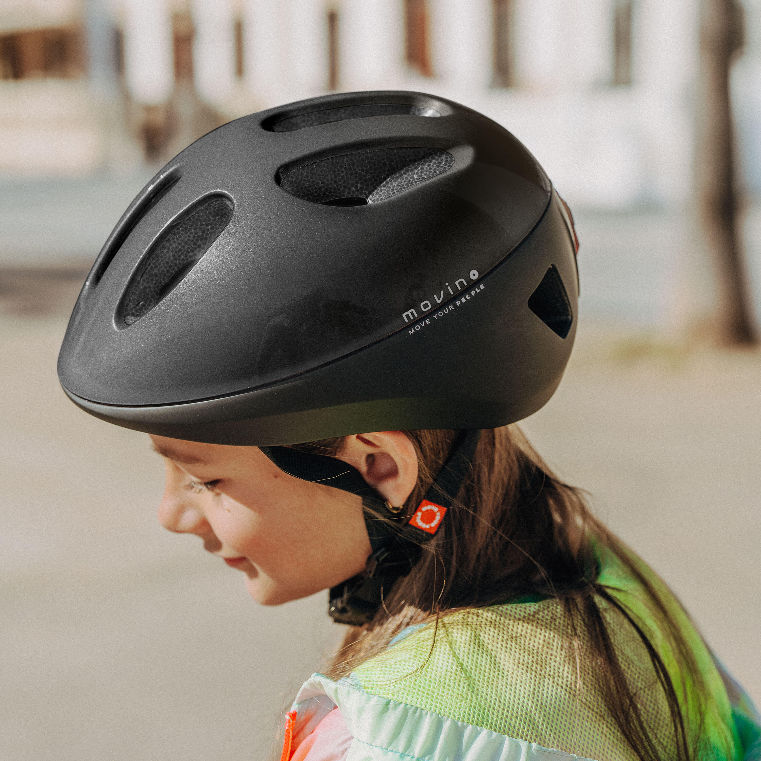 Casco Movino Eclipse In-Mold LED Ligero 230g Bicicleta Patines Patinete 3/7