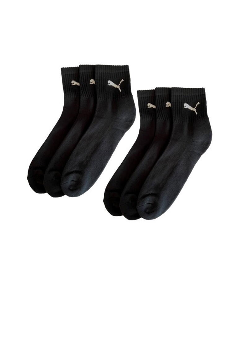 PUMA Puma Sportsocken Short Crew Socken Sport 6-Pack schwarz 4/4