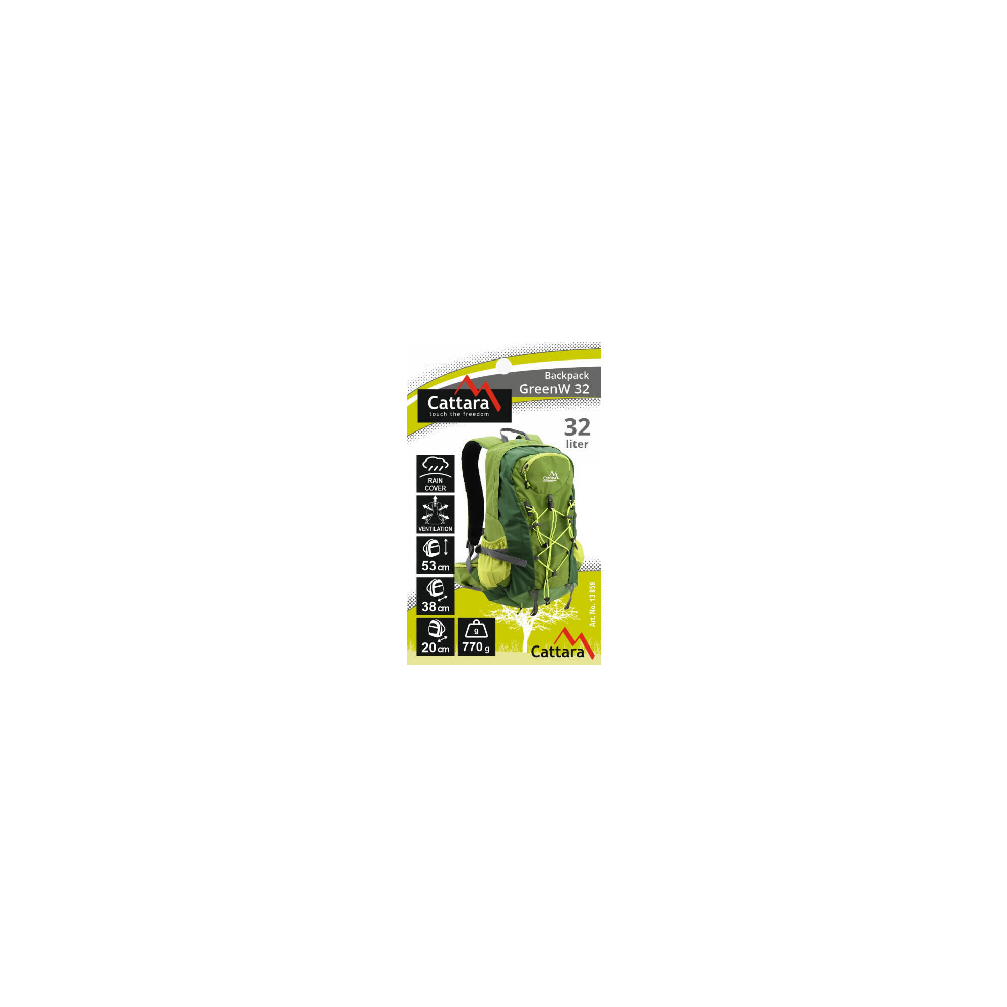 Rucsac Cattara GreenW 32 litri