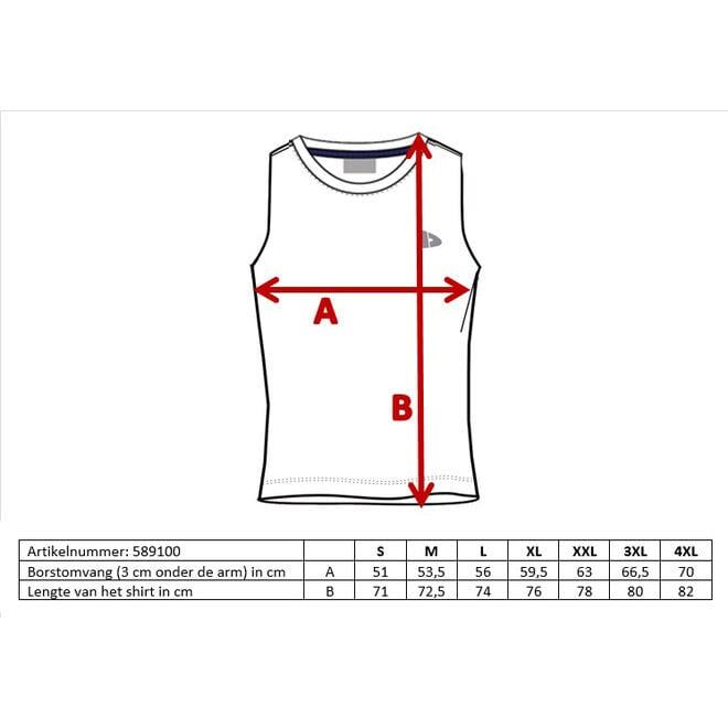 4er-Pack Donnay Herren-T-Shirt ohne Ärmel Stan 3/3