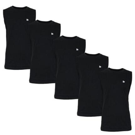 Lot de 5 t-shirts sans manches Donnay pour homme Stan