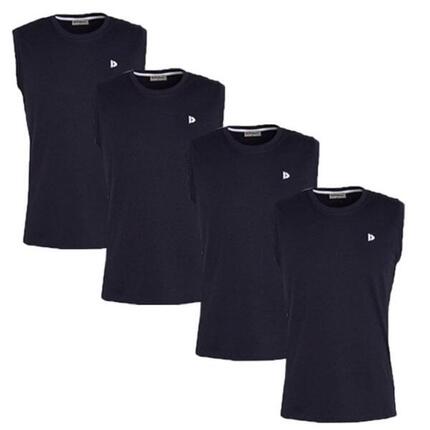 Lot de 4 t-shirts sans manches Donnay pour homme Stan