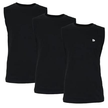 Lot de 3 t-shirts sans manches Donnay pour homme Stan