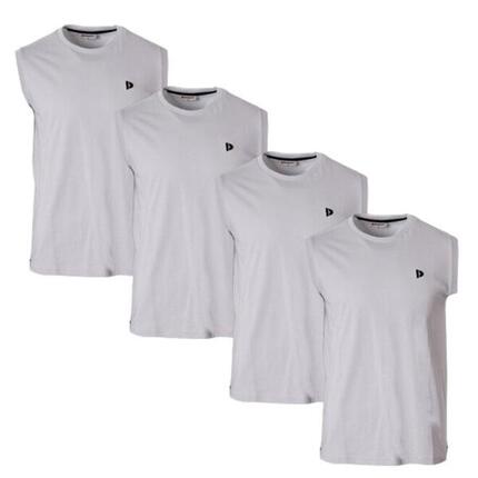 Lot de 4 t-shirts sans manches Donnay pour homme Stan