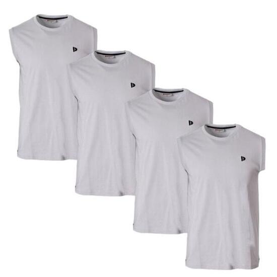 Lot de 4 t-shirts sans manches Donnay pour homme Stan