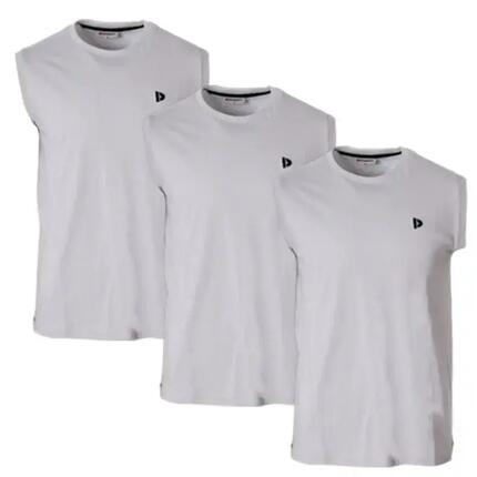 Lot de 3 t-shirts sans manches Donnay pour homme Stan