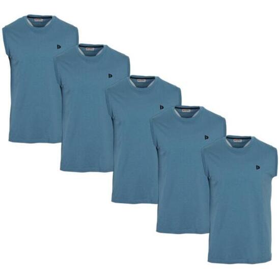 Lot de 5 t-shirts sans manches Donnay pour homme Stan