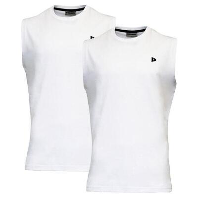 2-pack donnay heren mouwloos t-shirt stan