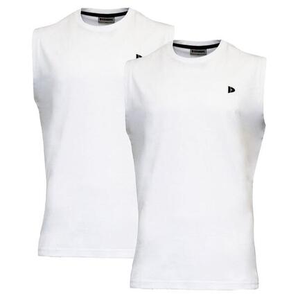 Lot de 2 t-shirts sans manches Donnay pour homme Stan