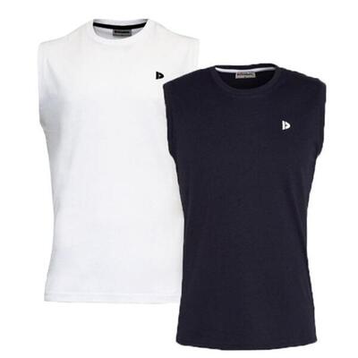 2-pack donnay heren mouwloos t-shirt stan